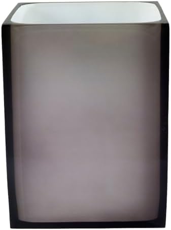 Avanti Linens - Wastebasket, Resin Trash Can, Ideal Home Essentials (Soho Collection)