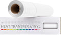 VinylRus Heat Transfer Vinyl, Ice White, 12" x 20ft