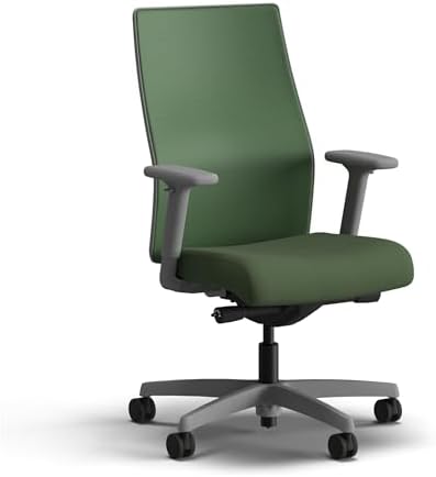 HON Ignition 2.0 Ergonomic Office Chair, Lumbar Support, Desk Chair, Leaf
