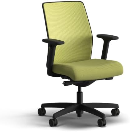 HON Ignition 2.0 Low Back Ergonomic Office Chair, Desk Chair, Pear