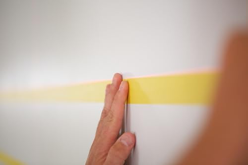 FrogTape Delicate Surface Multi-Use Painter's Tape with PAINTBLOCK, Low Adhesion, 1.41 inch Width, Yellow (280221) (Pack of 3)