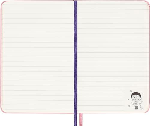 Moleskine Limited Edition Sakura Notebook with lenticular optical-effect cover by Momoko Sakura, Hard Cover, Ruled, Pocket (3.5" x 5.5"), Maruko floral, 160 pages