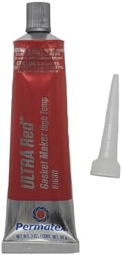 Permatex 81630 Ultra Red High Temperature Gasket Maker, 3 oz