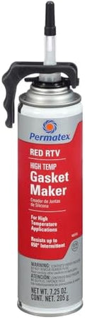 Permatex 85915 High-Temp Red RTV Silicone Gasket, 7.25 oz. PowerBead Can