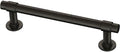Franklin Brass Francisco (5-Pack) Cabinet Handles 4" Hole Center Pulls | Soft Iron Hardware for Kitchen Drawers, Dressers, Furniture P29617K-SI-B1