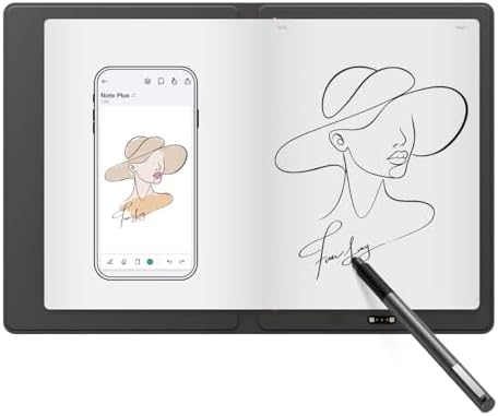 XPPen Note Plus Digital Notebook with Pen Syncs to Phone