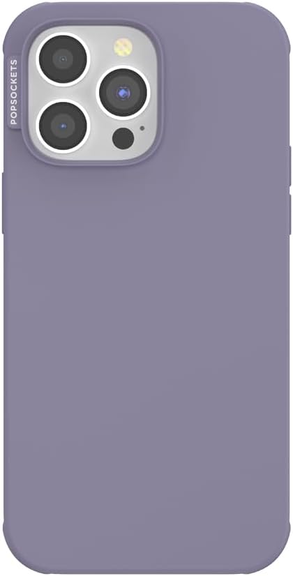 PopSockets iPhone 14 Pro Max Phone Case w/MagSafe- Dusk | Magnetic, Wireless Charging, Camera & Drop Protection, Purple, Aura, Electronic Accessories, For iPad/Kindle/iPhone/Android