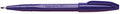 Pentel Sign Pen Fiber-Tipped Pen, Violet Ink, Box of 12 (S520-V)