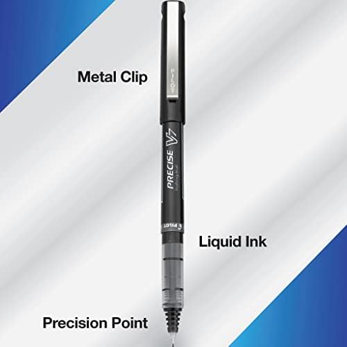 PILOT Precise V7 Rollerball, Limited Edition Assorted Colors, Pack of 9