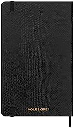 Moleskine Limited Edition Notebook Vegea, Large, Ruled, Black Boa, Soft Cover (5 x 8.25)