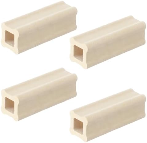 Nuanchu 4 Pack Kiln Post High Alumina Kiln Posts, 3 x 1 Inch