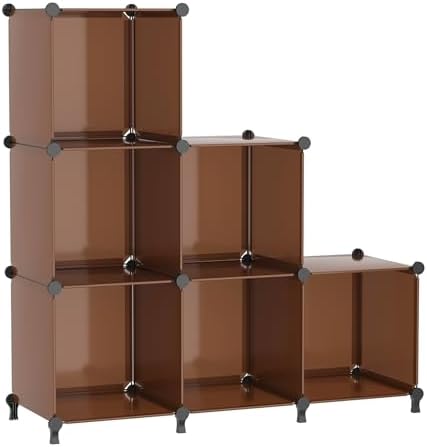 AWTATOS Closet Organizer, 6 Cube Storage Organizer, Closet Storage Shelves