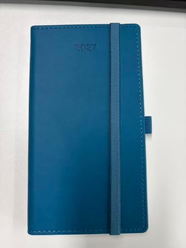 2027 Small Weekly Planner, 6.5" x 3.5", Agenda Book for Purse