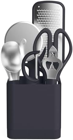 bella 7 Piece Modular Gadget Set, Dishwasher Safe, Slate