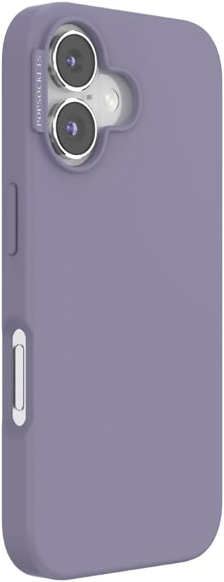 PopSockets iPhone 16 Phone Case with MagSafe, Wireless Charging Compatible, Purple - Dusk