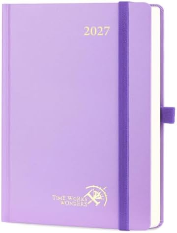 POPRUN 2027 Daily Planner One Page Per Day, 5.75" x 8.5", Day Planner