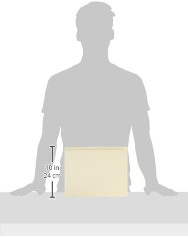 Smead Conversion File Folder Top and End Tab, Letter Size, Manila, 100 per Box (24190) (Pack of 5)