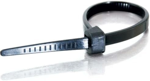 C2G 43037 6 Inch Cable Tie Multipack (100 Pack) TAA Compliant, Black - TAA Compliant