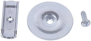 Gardner Bender KO701 Metal Knockout Seal, ½" Conduit Size, Marked Size, Rust-Proof Galvanized Steel, 16 AWG Steel, ⅜" Thread, Embossed, Self Centering, for Knockout Punch/Die Conduit, Cover