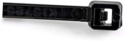 StarTech 100-Pack 6"(15cm) Cable Ties, UL Listed, Black, TAA (CBMZT6B)