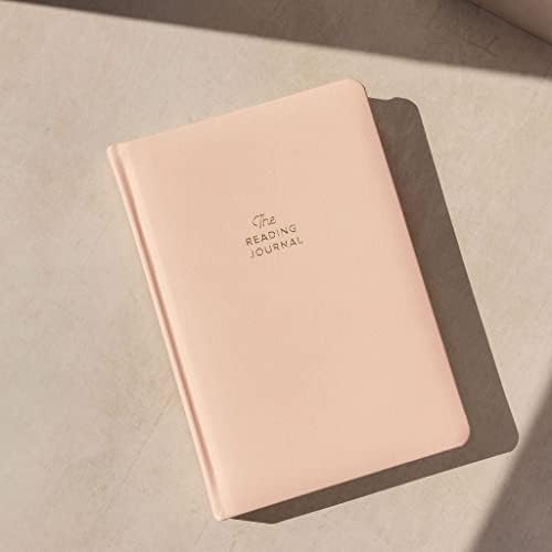 Kunitsa Co. Reading Journal - 105 reviews. Review and Track Your Reading. Book Journal for Book Lovers & Readers. Blush