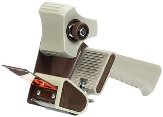 3M Scotch Box Sealing Tape Hand Dispenser H180 for 2" Tape, Gray