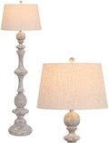 JONATHAN Y Taylor Candlestick Floor Lamp 67", Gray Wash