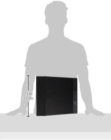 Avery Heavy-Duty 3 Ring Binder, 5" EZD Rings, 1 Black Binder | For Heavy School, Home and Office Use, Reinforced Construction, DuraHinge Tear-Resistant Spine, Four Interior Pockets