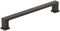 Amerock 10BX37033ORB | Oil Rubbed Bronze Cabinet Pull | 6-5/16 inch (160mm) Center-to-Center | 10 Pack | Bridgeport | Furniture Hardware