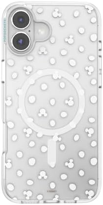 PopSockets iPhone 16 Plus Phone Case with MagSafe- Mickey Polka Dot