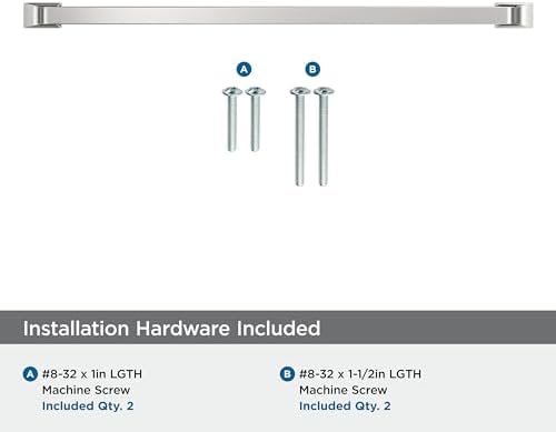 Amerock 12-5/8" Westerly Polished Chrome Drawer Pull