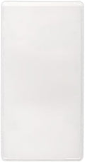 StoreSMART - Peel & Stick Pocket - 4" x 8" Open Short Side - 100-Pack - Clear Vinyl Plastic - STB258S-100