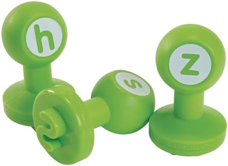 Colorations Alphabet Dough Stampers Set, Lowercase Letters, 26 Letter Stamps for Toddlers & Preschool Kids, Learn ABC & Spelling, Play Dough Creative Play for Classrooms, Daycare, School, Homeschool | For Toddlers & Preschoolers, Learn ABCs & Spelling,...