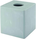 Nicole Miller - Tissue Box Cover, Resin Countertop Accessories, Dorm Room Essentials (Kendall Collection, Oasis)