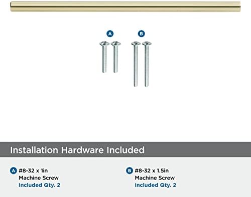 Amerock | Cabinet Pull | Champagne Bronze | 7-9/16 inch (192 mm) Center to Center | Bar Pulls | 1 Pack | Drawer Pull | Drawer Handle | Cabinet Hardware