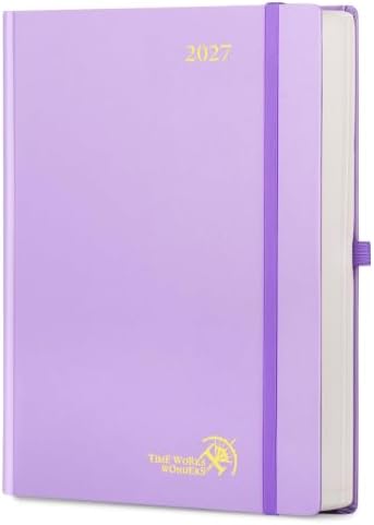 POPRUN 2027 Daily Planner One Page Per Day, Large 8.5" x 12", Day Planner