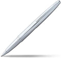 Cross ATX Pure Chrome Rollerball Pen, Medium Point, Black Ink