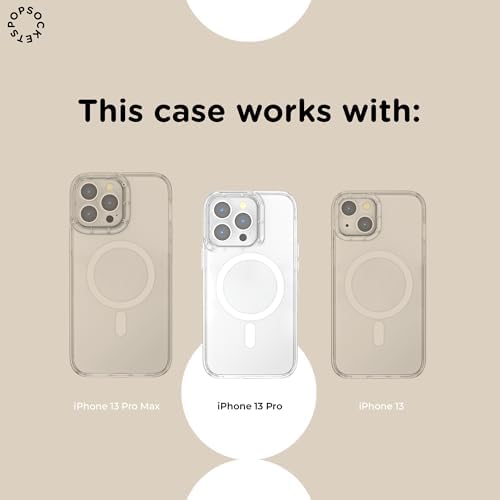 PopSockets iPhone 13 Pro Phone Case with MagSafe- Wild Blooms