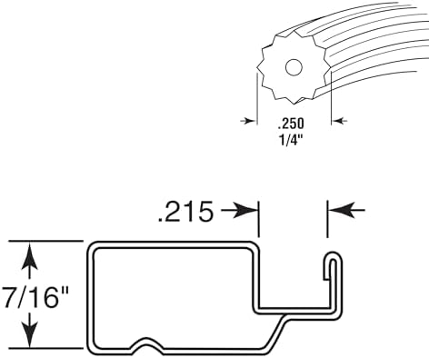 Prime-Line P 8133 Screen Retainer Spline, 0.250 in, Foam, Black