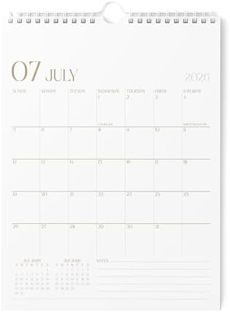 Karto Wall Calendar 2026-2027 8.5x11 in - Stylish