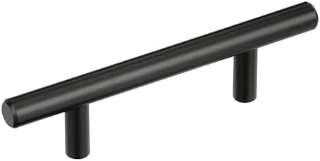 Amerock 10 Pack 3" Bar Pulls Matte Black Drawer Pull