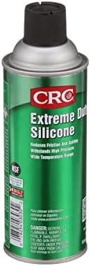 CRC Extreme Duty Silicone Lubricant 03030 – 10 Wt Oz., Premium Grade Silicone Aerosol for High Temperature Applications