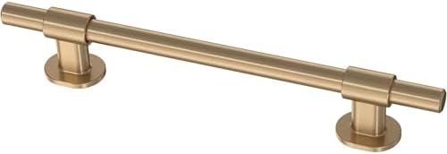 Franklin Brass 10 Pack Champagne Bronze Gold Cabinet Handles Adjustable Drawer Pulls for Kitchen Cabinet Knobs Dressers and Cupboards Fits 1-3/8 to 6-5/16 inch (35–160mm) Hole Center | Adjusta-Pull™