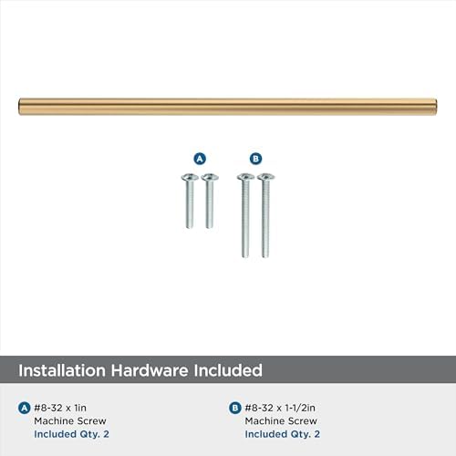 Amerock 8-13/16" Bar Pulls Champagne Bronze Drawer Pull