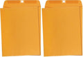 Amazon Basics Clasp Kraft Envelopes for Documents, Gummed Mailing, 10" x 13", 200-Pack