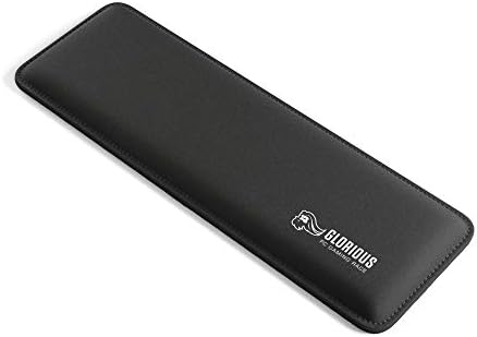 Glorious Soft Padded Gaming Wrist Rest (Compact (Slim), Black)