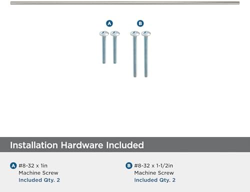 Amerock 30-1/4" Bar Pulls Satin Nickel Drawer Pull