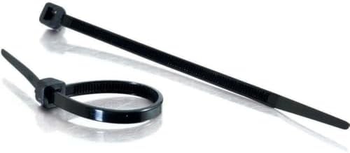 C2G 43037 6 Inch Cable Tie Multipack (100 Pack) TAA Compliant, Black - TAA Compliant
