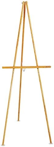 Quartet Lightweight Wood Display Easel, Natural Oak (41E)