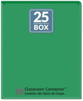 C-Line Classroom Connector School-to-Home Folders, Green, 25 per Box (32003)